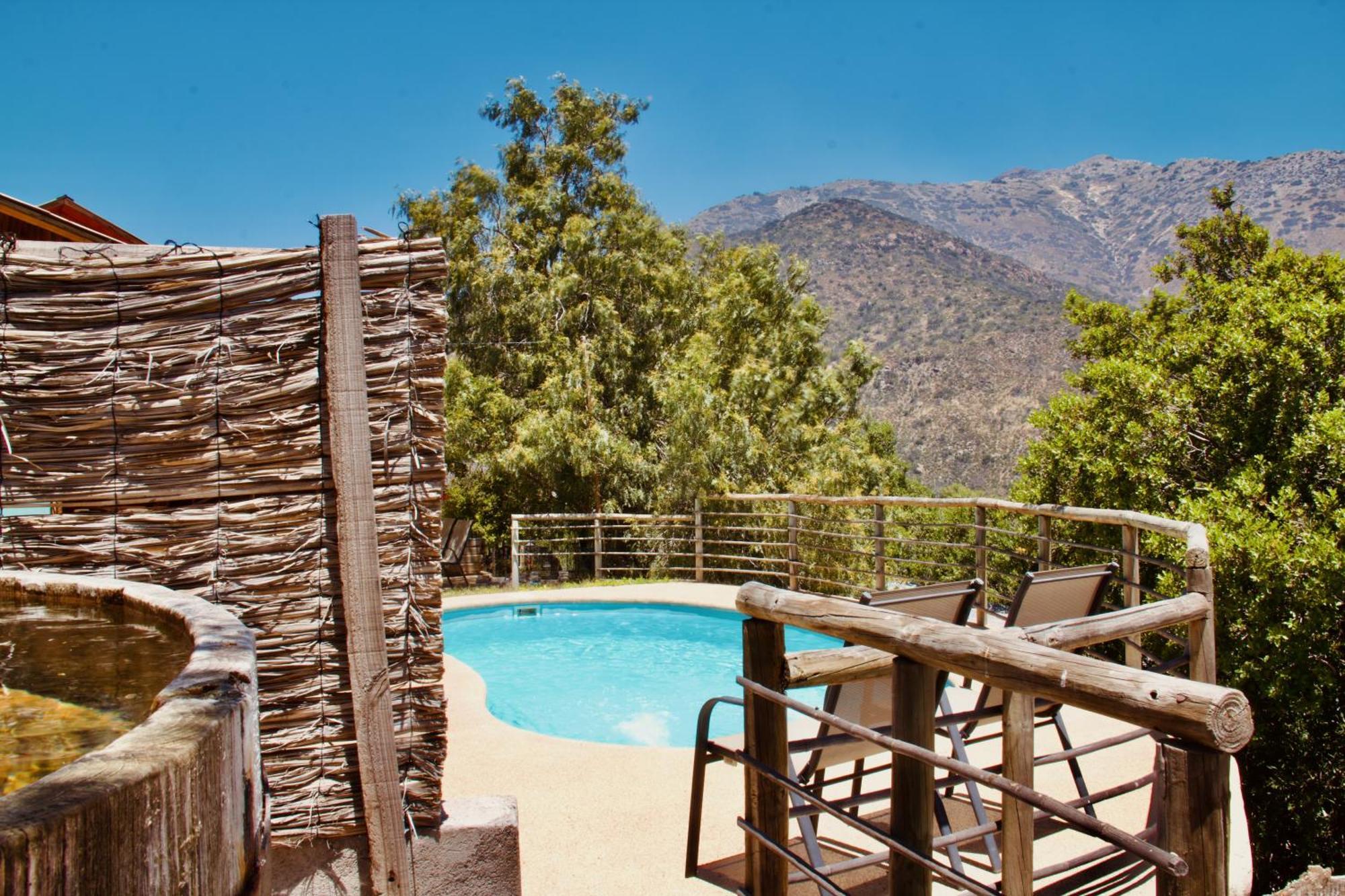 סאן חוזה דה מאייפו Loft De Montana Los Guayacanes מראה חיצוני תמונה